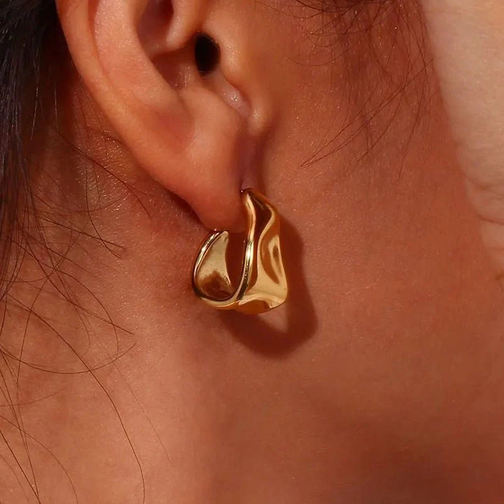 BowLift | Melting Abstract Dainty Earrings
