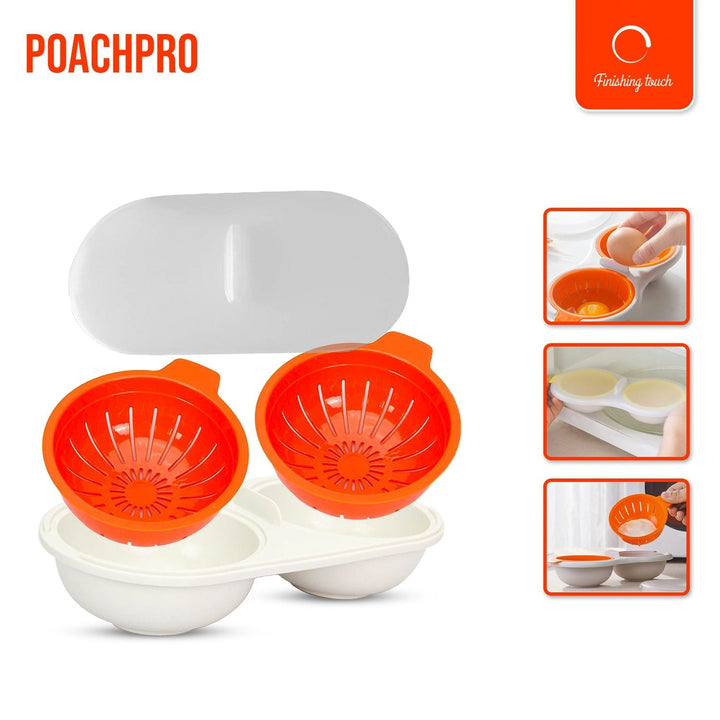 BowLift | Microwave Egg Poacher Set - EggEase