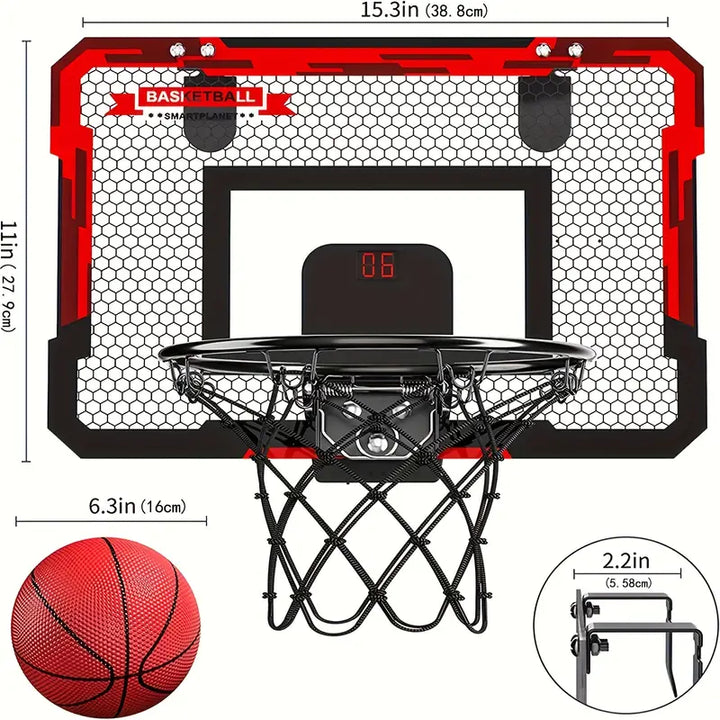 BowLift | Mini Basketball Frame with Electronic Scoreboard - BouncePro