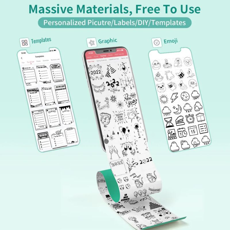 BowLift | Portable Mini Printer with Bluetooth and Inkless Thermal Printing