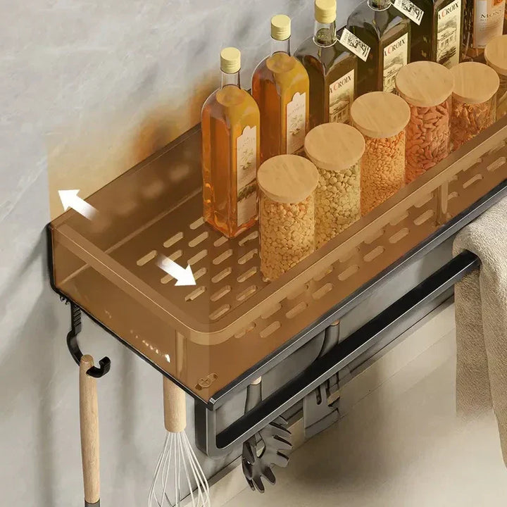 BowLift | Modern Black Kitchen Rack - MetroRack