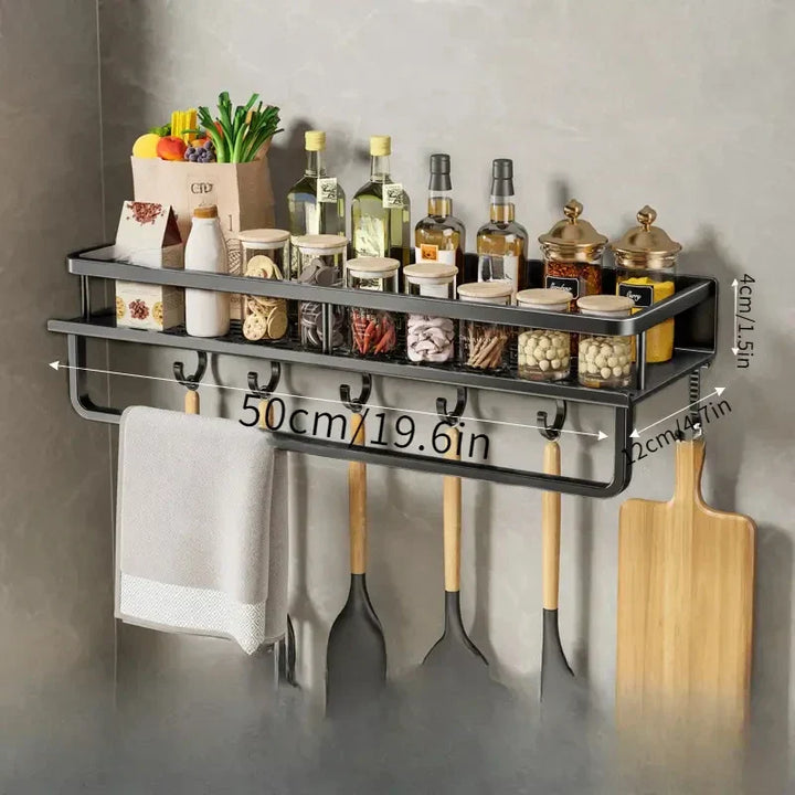 BowLift | Modern Black Kitchen Rack - MetroRack