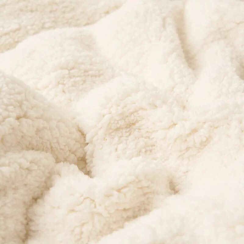 BowLift | Reversible Sherpa Fleece Blanket for Bed and Sofa
