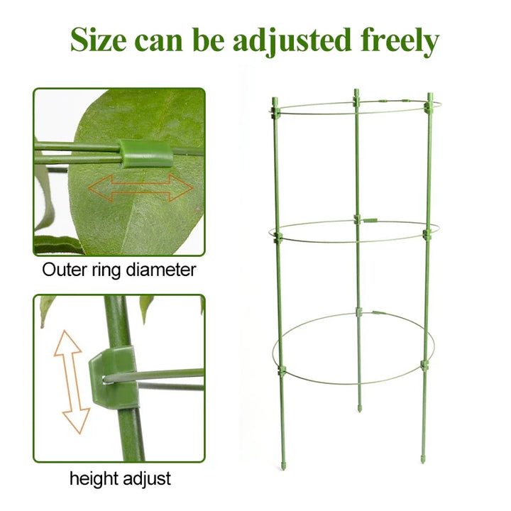 BowLift | Climbing frame for plants – Sturdy support ring frame for climbing plants
