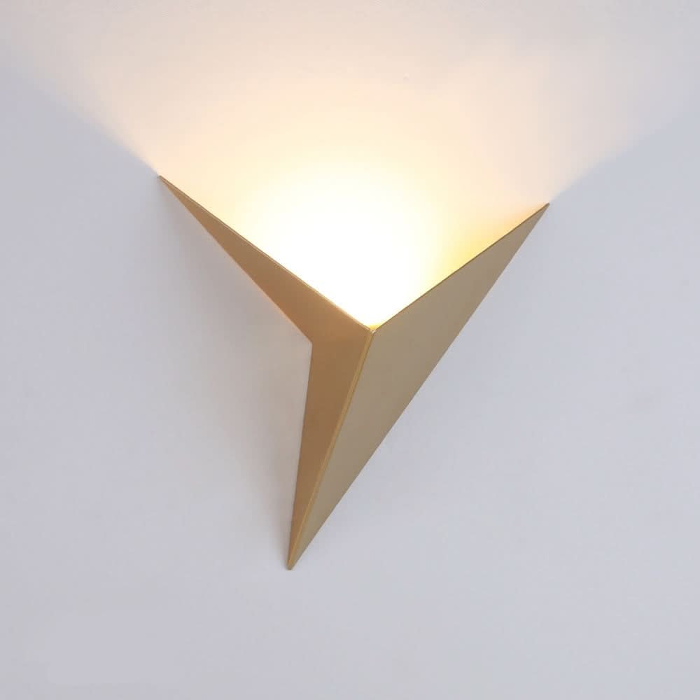 BowLift | Modern LED Triangular Wall Lamp for Stylish Interiors