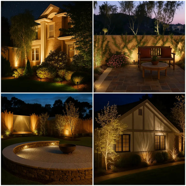 BowLift | Solar Garden Light with Waterproof Spike Mount