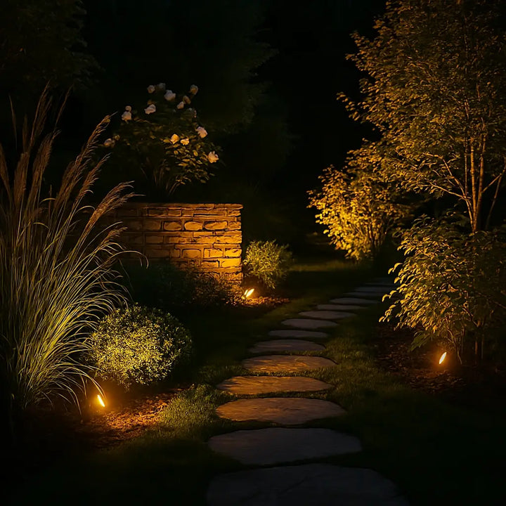 BowLift | Solar Garden Light with Waterproof Spike Mount