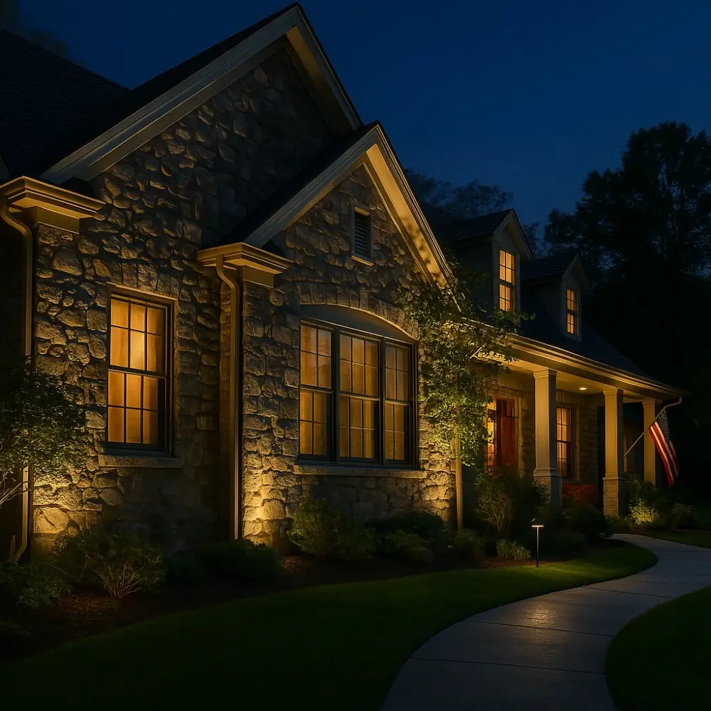 BowLift | Solar Garden Light with Waterproof Spike Mount