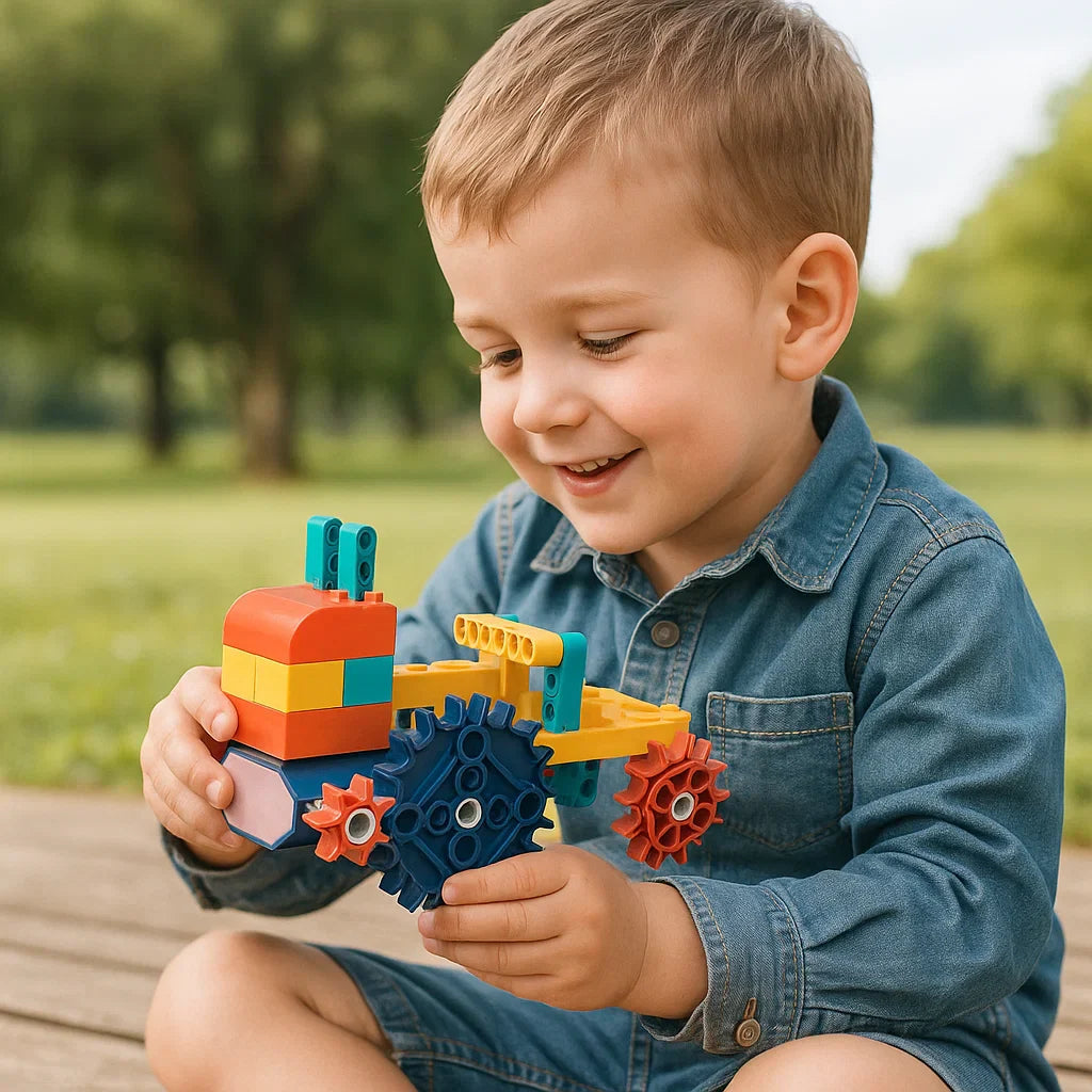 BowLift | Science and Education Building Blocks with Motor