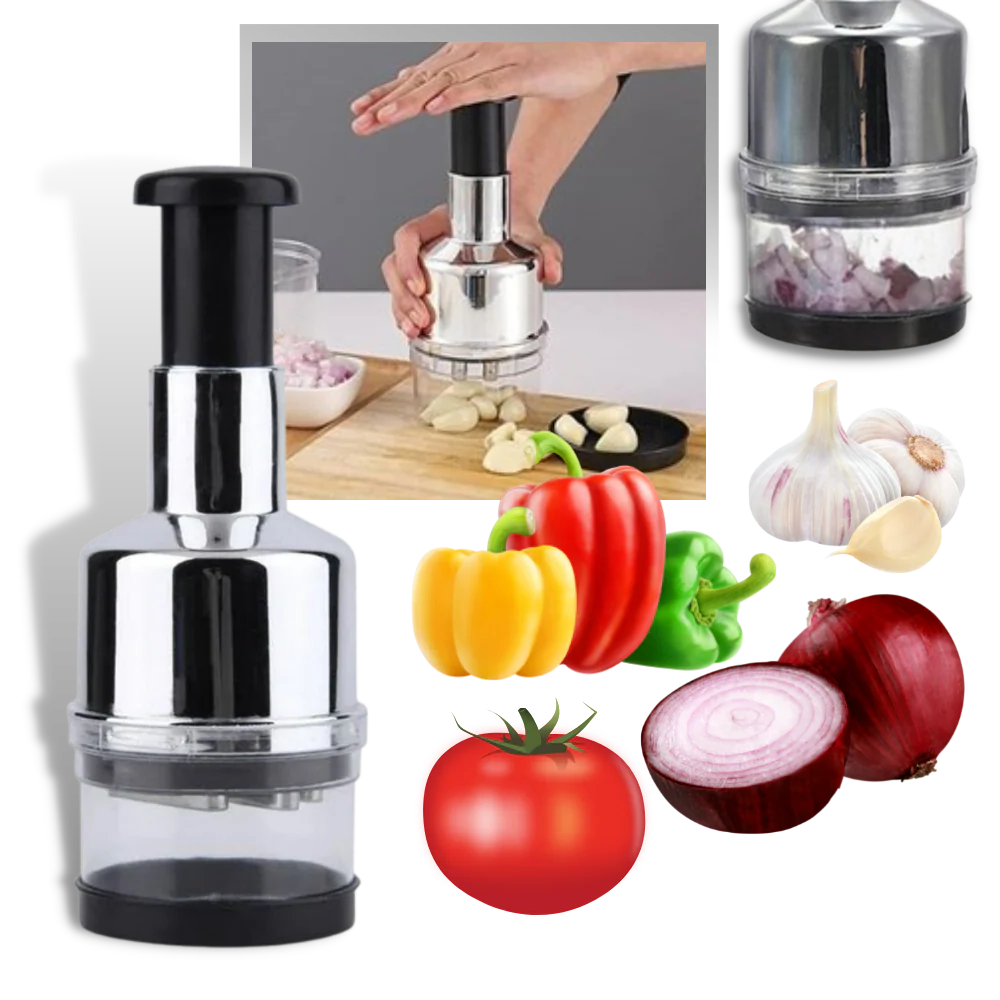BowLift | Stainless Steel Garlic Chopper