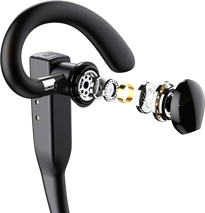 BowLift | Bluetooth 5.1 Noise Cancelling Headset | Dual Mic, Ergonomic Design & Hands-Free Calling for Professionals