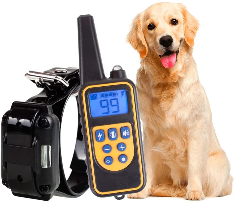 BowLift | 800M Rechargeable Electric Dog Training Collar | Waterproof, Remote Control & Ideal for Effective Dog Training