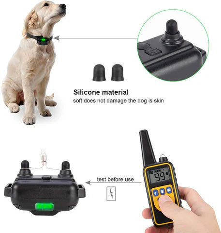 BowLift | 800M Rechargeable Electric Dog Training Collar | Waterproof, Remote Control & Ideal for Effective Dog Training
