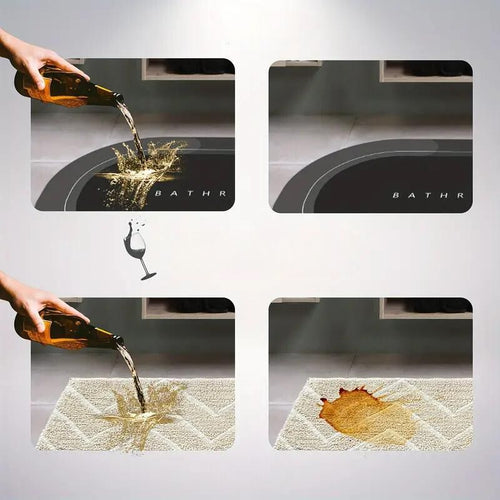 BowLift | Quick Drying Bathroom Mat