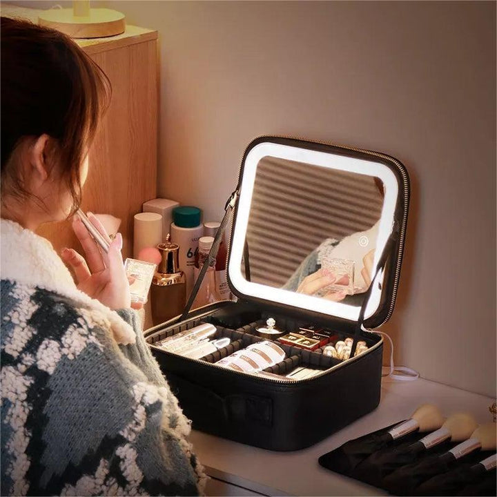 BowLift | GlamBolt️ | Radiant on the go with LED makeup bag