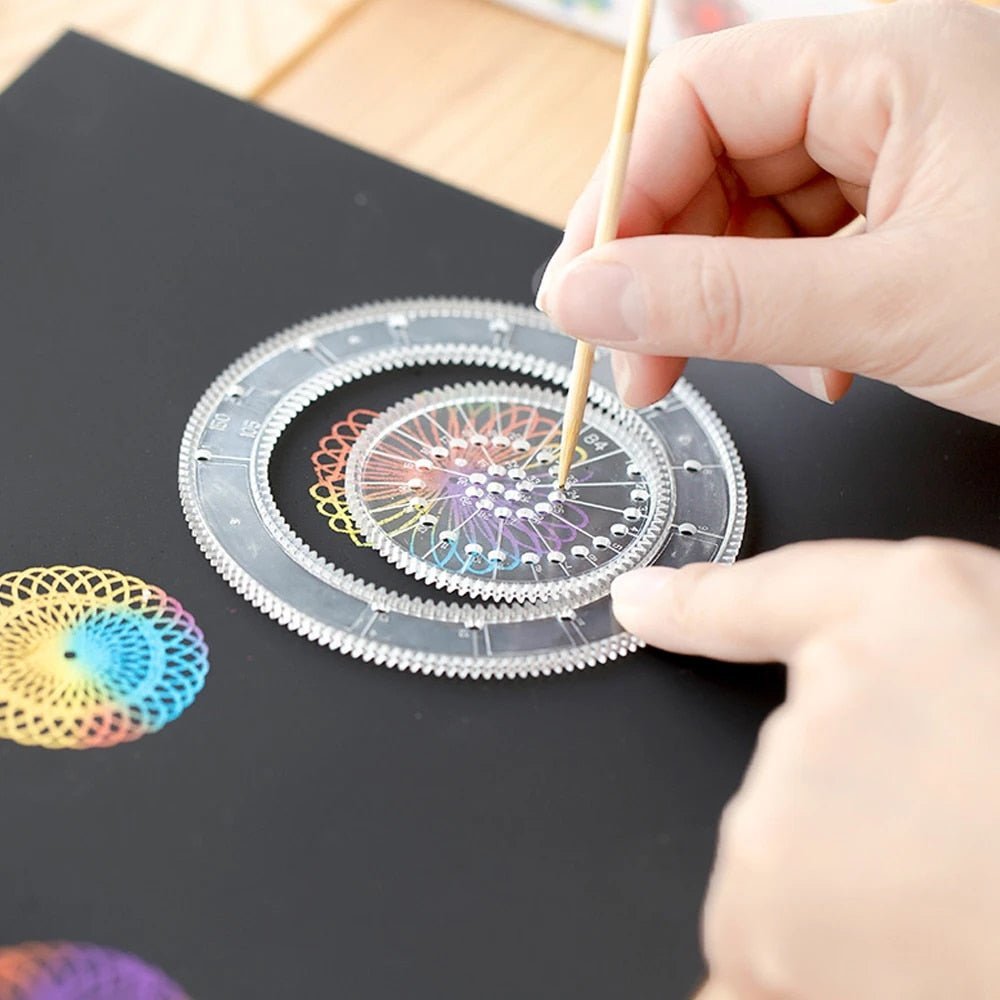 BowLift | Spirograph Drawing Set - Artistic Precision - Dazzling Creations !