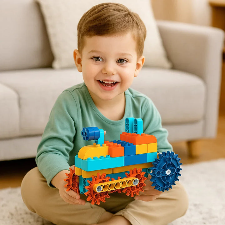 BowLift | Science and Education Building Blocks with Motor