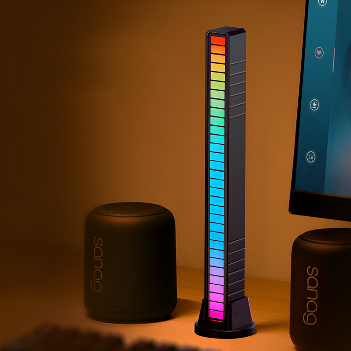 BowLift | Smart Sound-Activated RGB Light Bar | Music Sync LED Ambient Lighting
