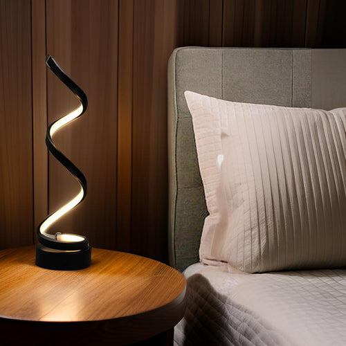 BowLift | Modern LED table lamp with touch control and warm light