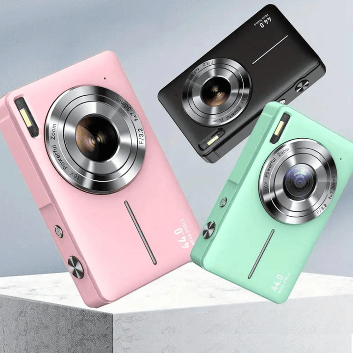 BowLift | PIXERA – Vintage Digital Camera with Retro Design