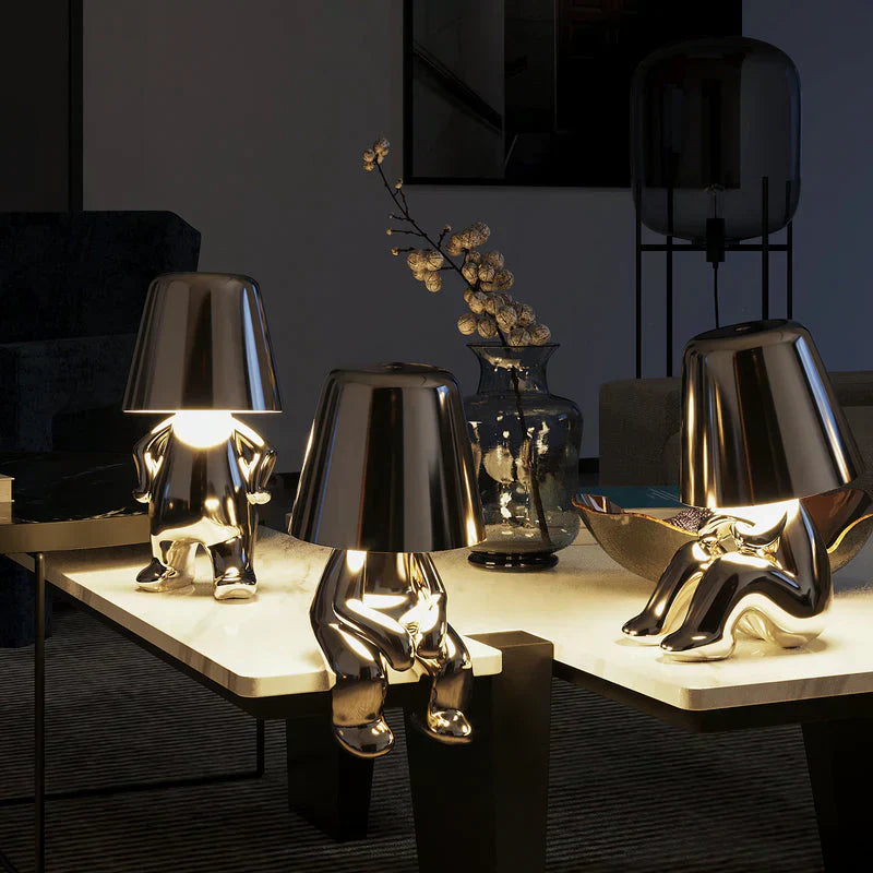 BowLift | Playful Dimmable Table Lamp - LumoPals