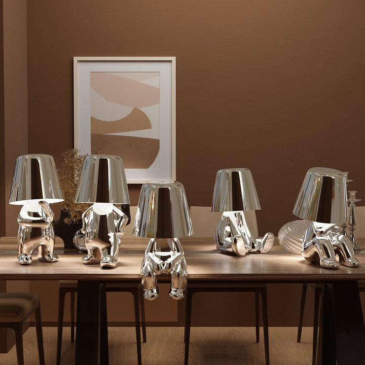 BowLift | Playful Dimmable Table Lamp - LumoPals