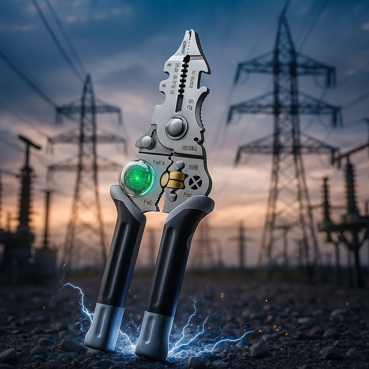 BowLift | Multi-Task Wire Stripper Voltage Detector Plier