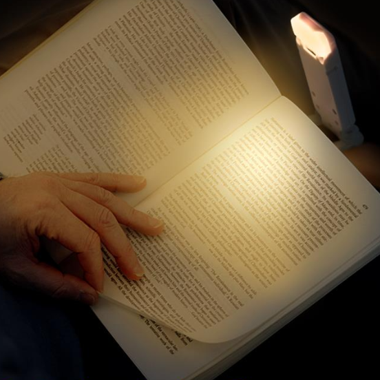 BowLift | LED Clip-On Rechargeable Reading Light