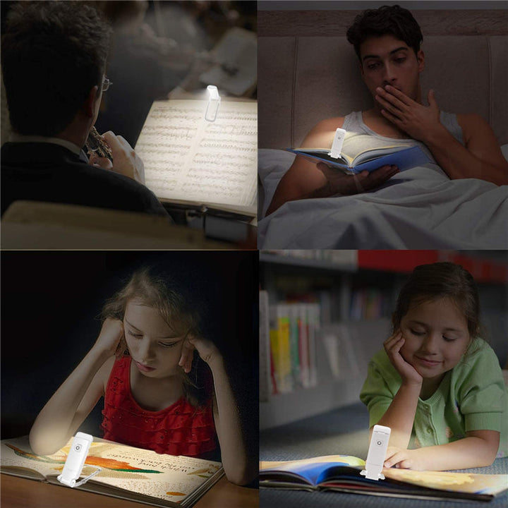 BowLift | LED Clip-On Rechargeable Reading Light