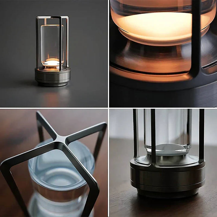 BowLift | Waterproof and Portable Crystal Table Lamp - AuroraGlow