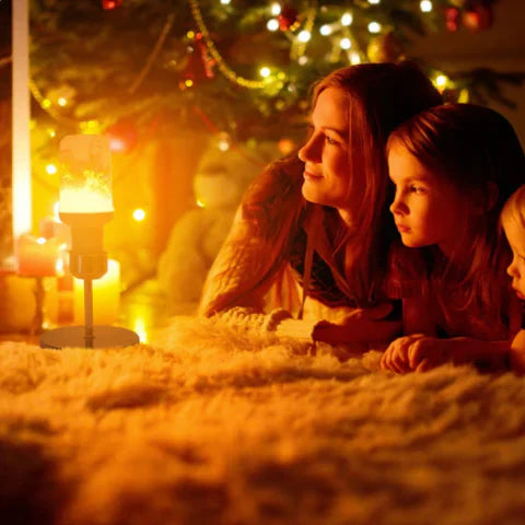 BowLift | FlameGlow LED Lamp – Flickering Flame Effect for Warm and Cozy Atmosphere