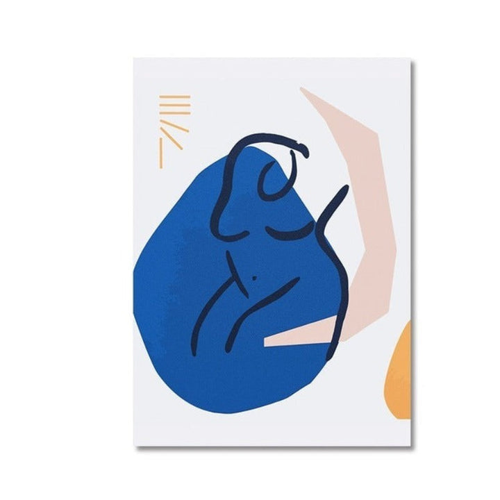Thinking Faces - Canvas Wall Art Painting | Bowlift
