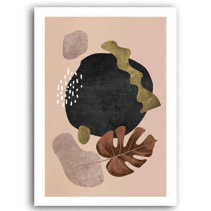 Turtle Leaves - Canvas Wall Art Painting | Bowlift
