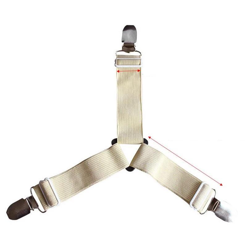 HoldTight - 4 Piece Elastic Bed Sheet Clips | Bowlift