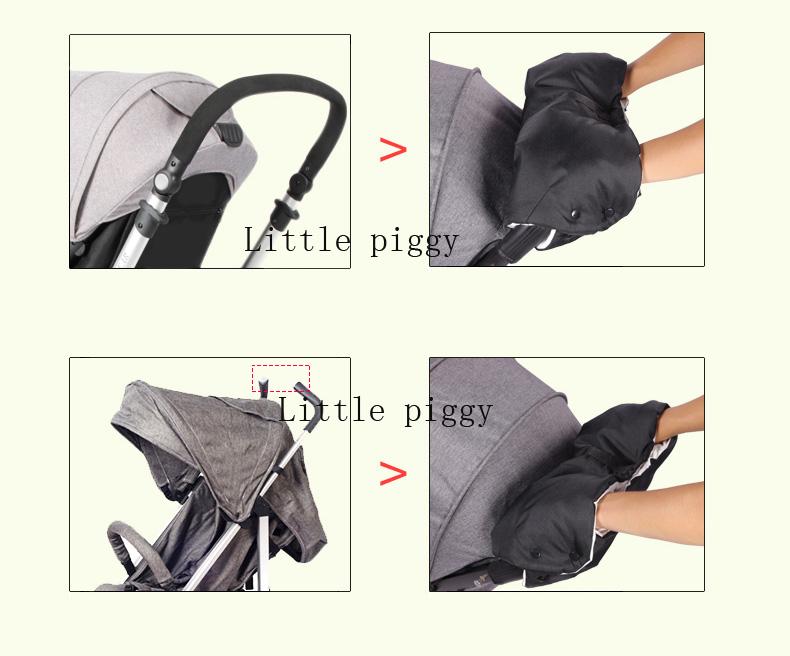 Puffy - Stroller Handlebar Clutch Gloves | Bowlift