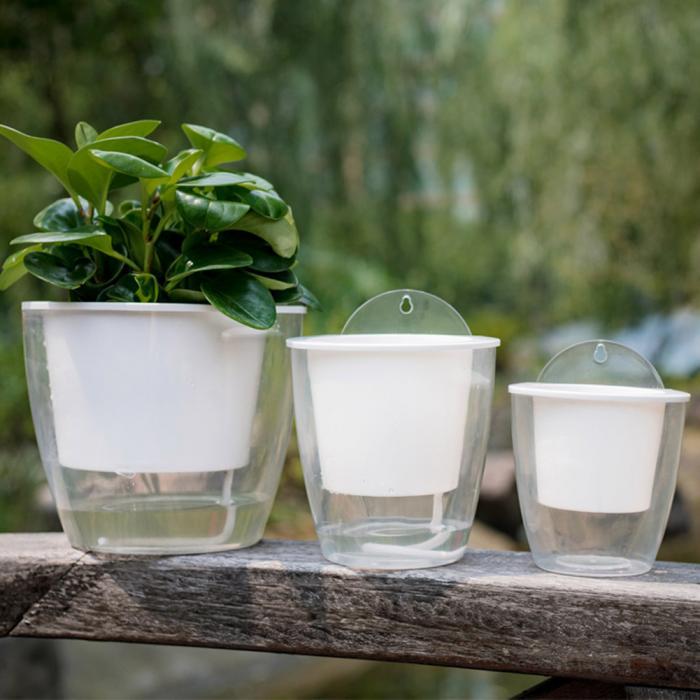 InstanWater - Self Watering Hanging Planter | Bowlift