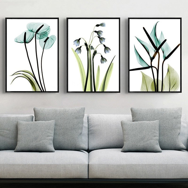 Spring Leaves - Canvas Wall Art Painting | Bowlift