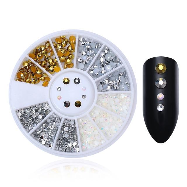 Rhinestone Nail Art Beads | Bowlift