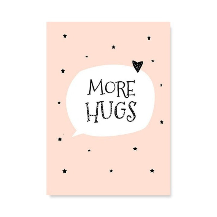 Sweet Cartoon - Canvas Wall Art Painting | Bowlift