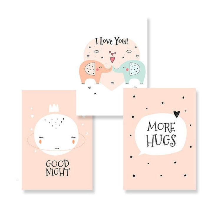 Sweet Cartoon - Canvas Wall Art Painting | Bowlift