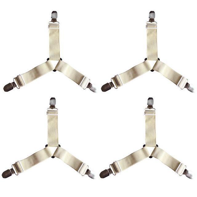 HoldTight - 4 Piece Elastic Bed Sheet Clips | Bowlift