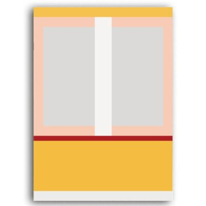 Modern Scandinavia Abstract Triangles - Canvas Wall Art Painting | Bowlift