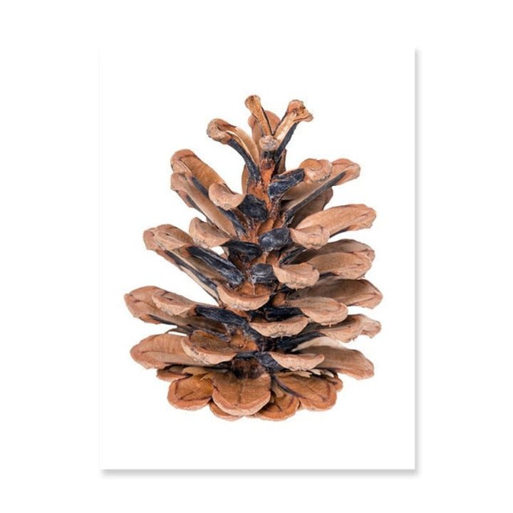 Modern Dried Flowers - Canvas Wall Art Painting | Bowlift