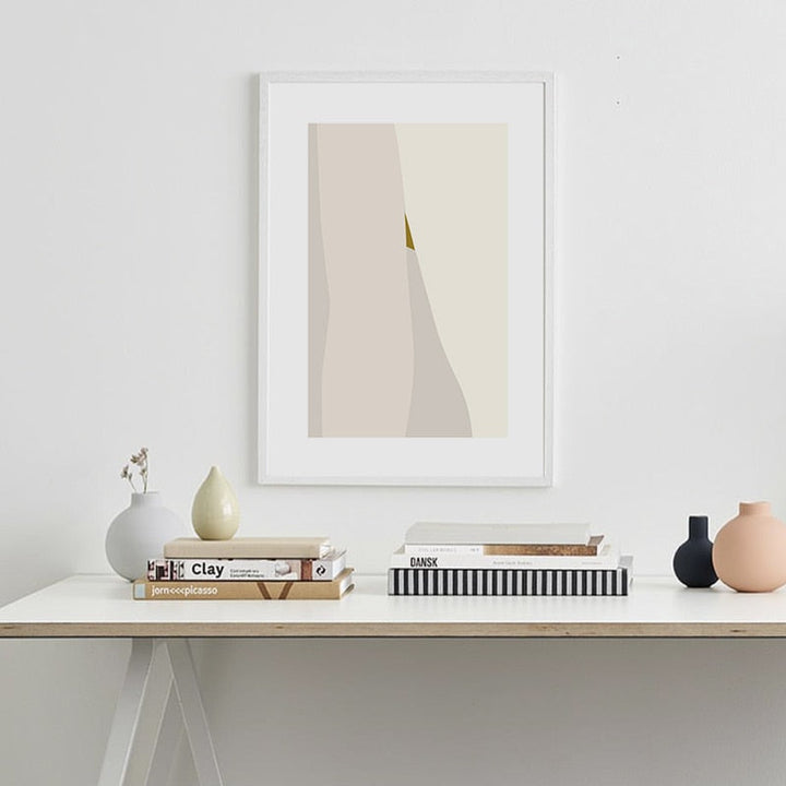 Minimalist Geometric Abstract Canvas Wall Art
