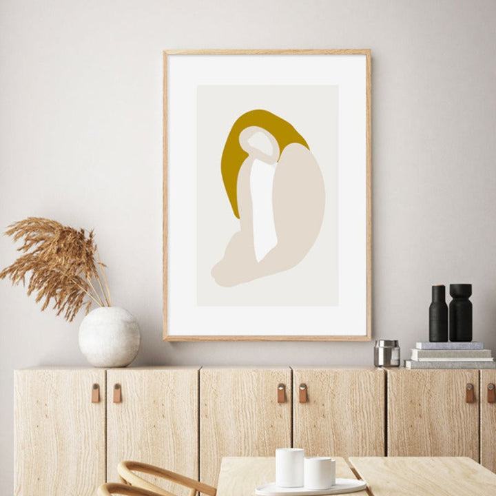 Minimalist Geometric Abstract Canvas Wall Art