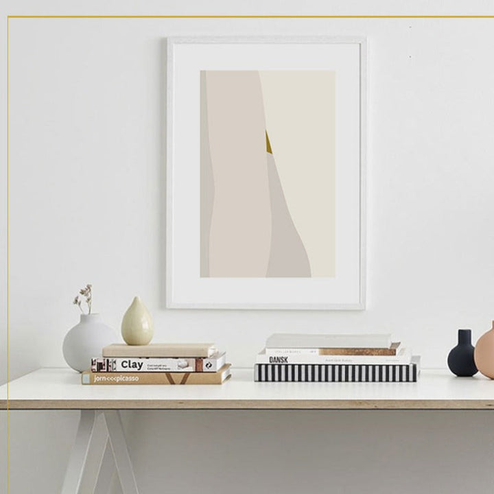 Minimalist Geometric Abstract Canvas Wall Art