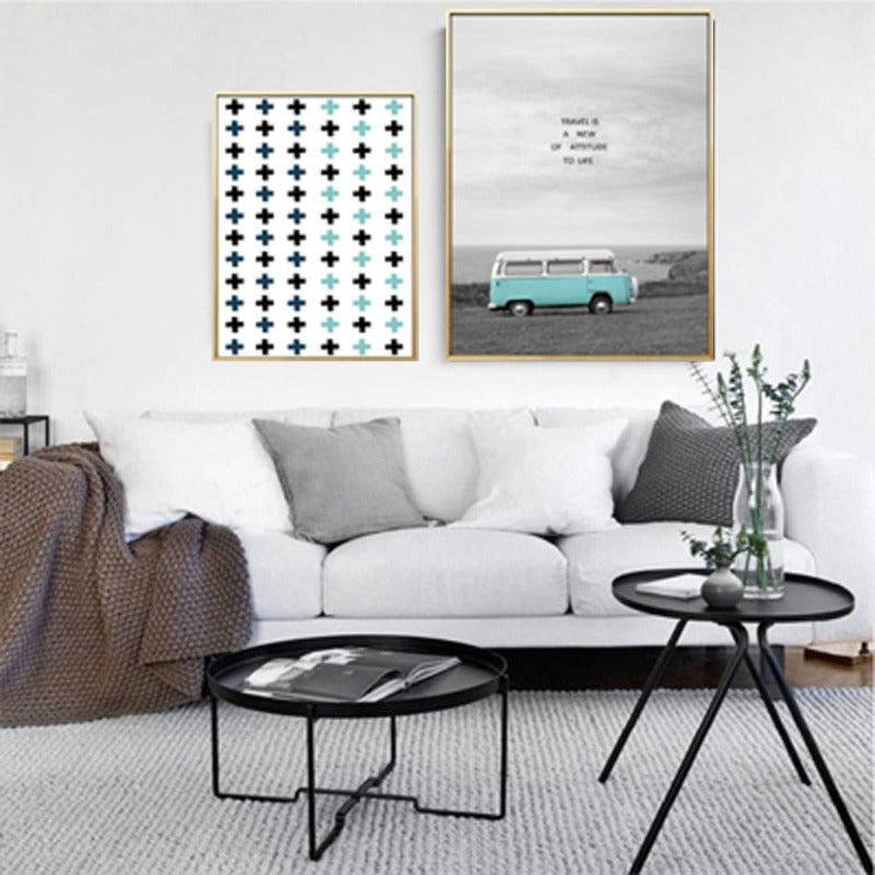 Travel And Continue - Canvas Wall Art Painting | Bowlift