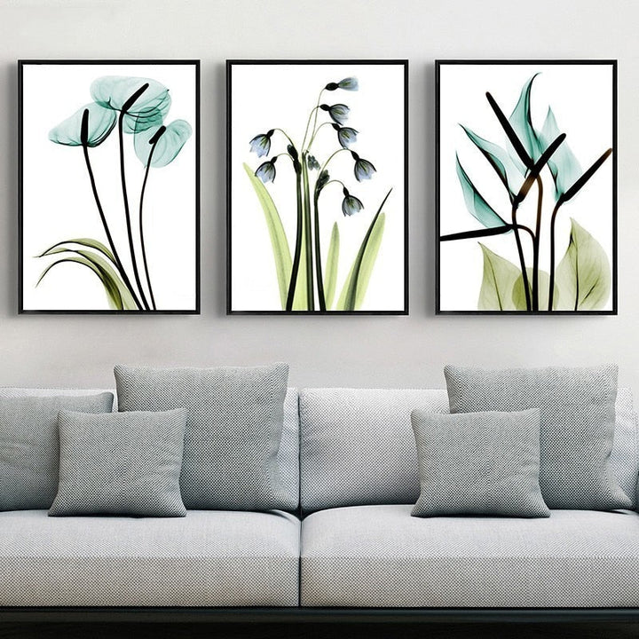 Spring Leaves - Canvas Wall Art Painting | Bowlift