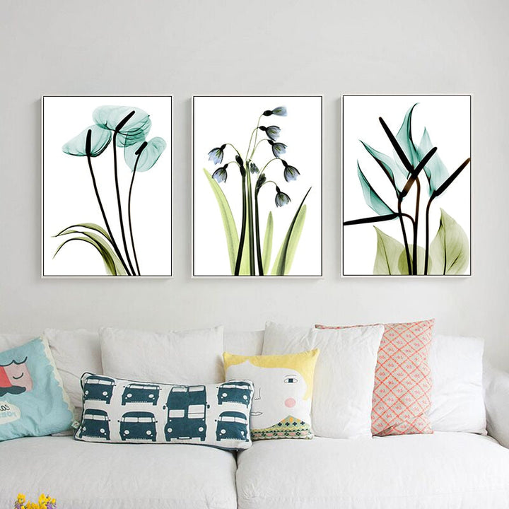 Spring Leaves - Canvas Wall Art Painting | Bowlift