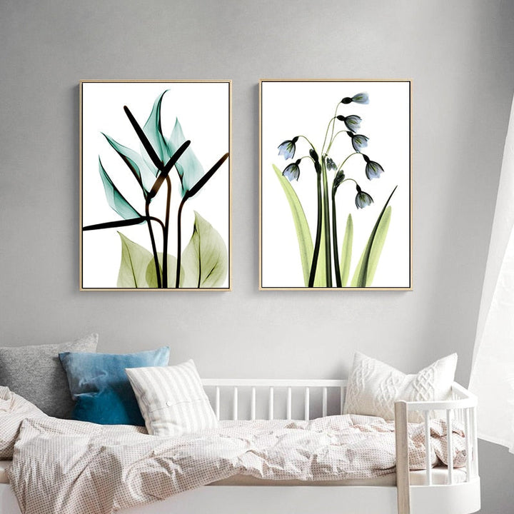 Spring Leaves - Canvas Wall Art Painting | Bowlift